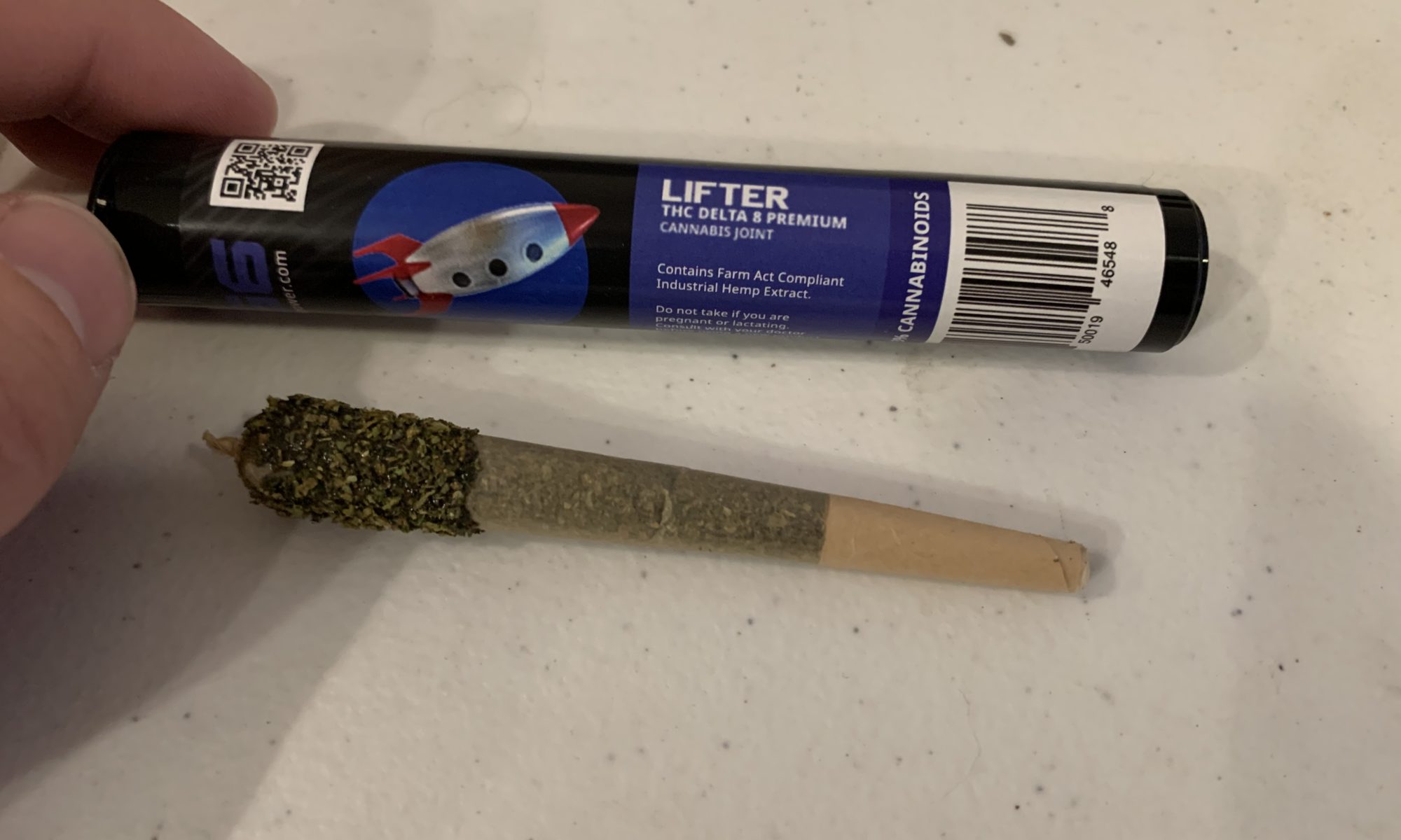 Lifter G6 THC Delta 8 Prerolled Review