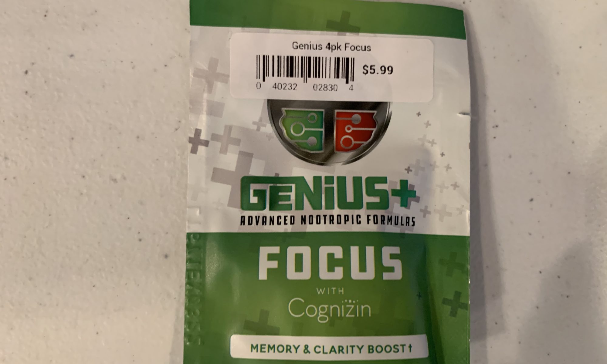Genius plus Focus Cognizin review