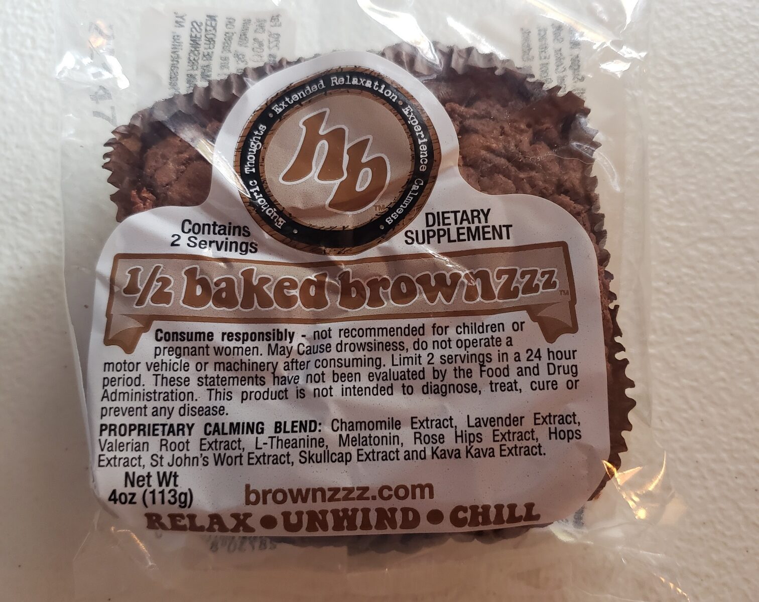 1/2 baked brownzzz